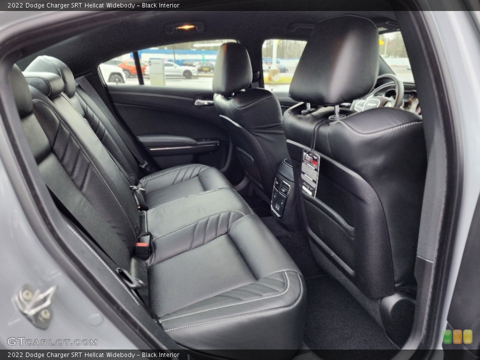 Black Interior Rear Seat for the 2022 Dodge Charger SRT Hellcat Widebody #145368917