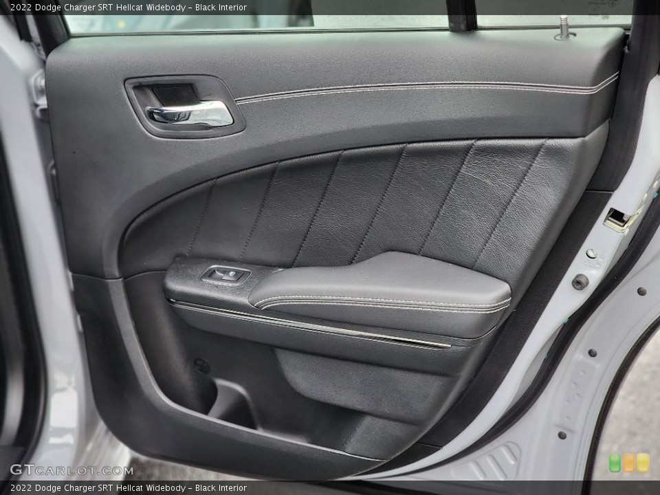 Black Interior Door Panel for the 2022 Dodge Charger SRT Hellcat Widebody #145368929