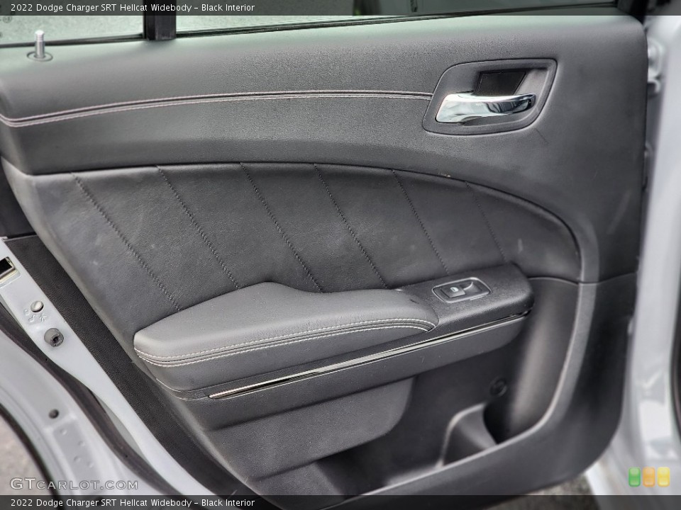 Black Interior Door Panel for the 2022 Dodge Charger SRT Hellcat Widebody #145369010