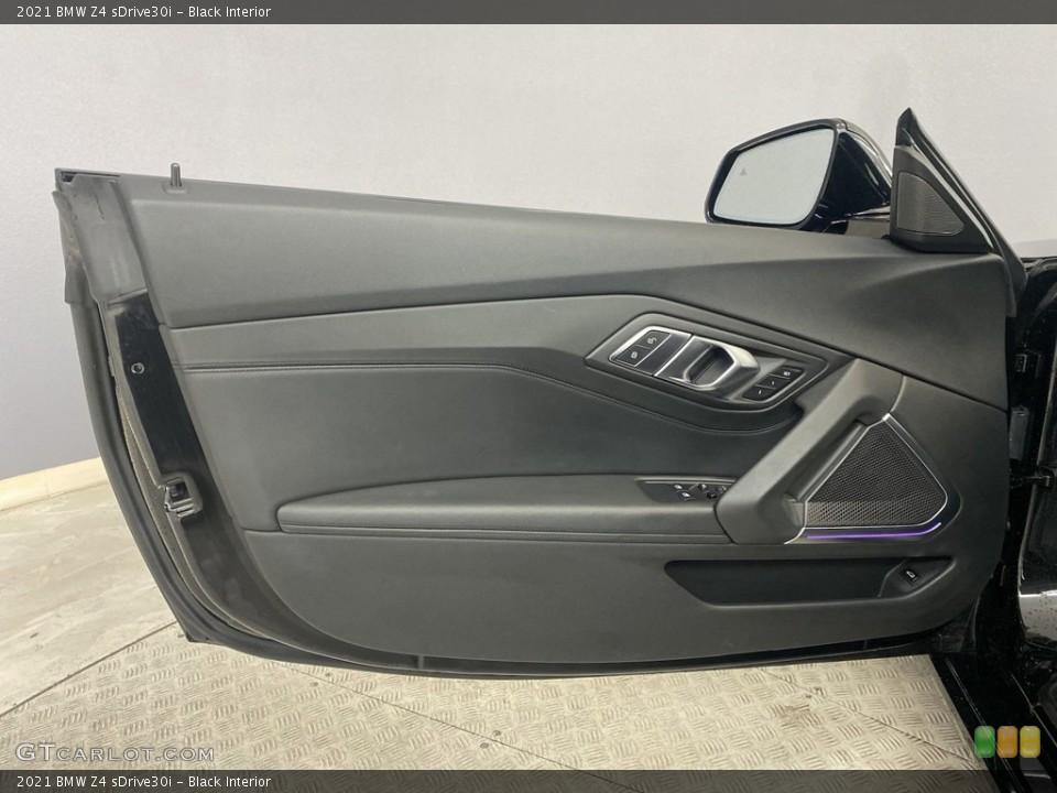 Black Interior Door Panel for the 2021 BMW Z4 sDrive30i #145369544