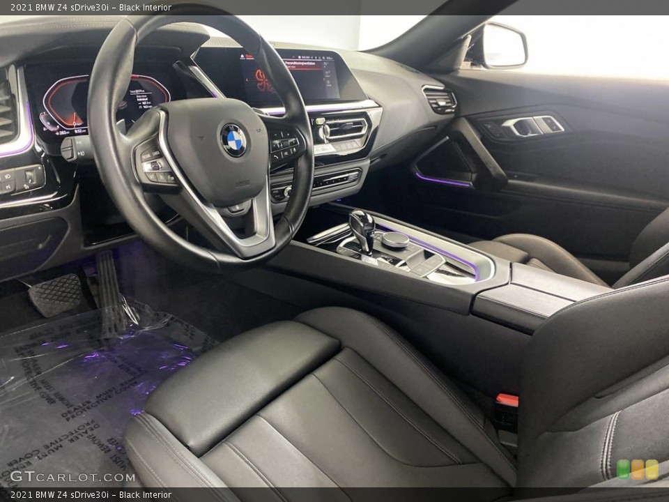 Black Interior Photo for the 2021 BMW Z4 sDrive30i #145369580