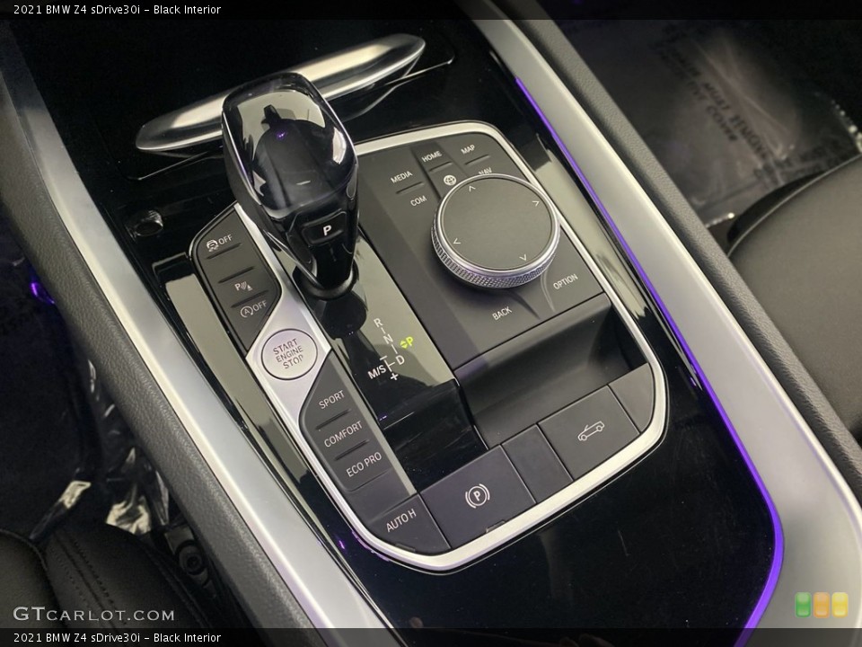 Black Interior Transmission for the 2021 BMW Z4 sDrive30i #145369709