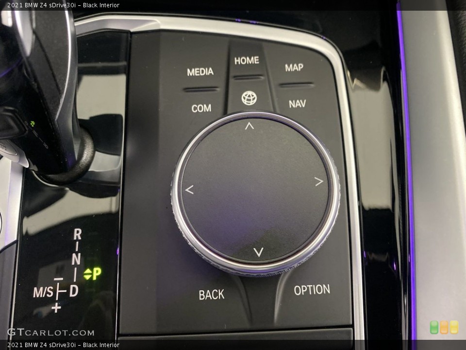 Black Interior Controls for the 2021 BMW Z4 sDrive30i #145369727