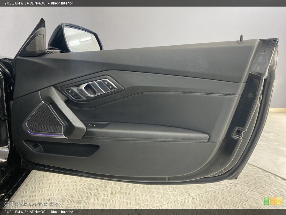 Black Interior Door Panel for the 2021 BMW Z4 sDrive30i #145369757