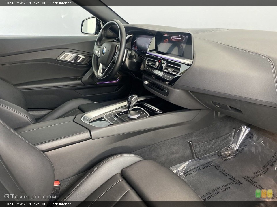 Black Interior Dashboard for the 2021 BMW Z4 sDrive30i #145369766
