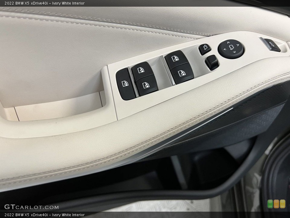 Ivory White Interior Door Panel for the 2022 BMW X5 xDrive40i #145369964