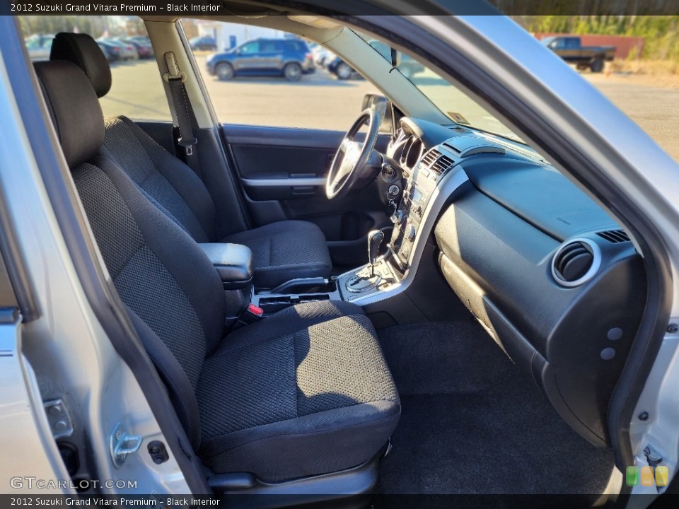 Black Interior Front Seat for the 2012 Suzuki Grand Vitara Premium #145371139