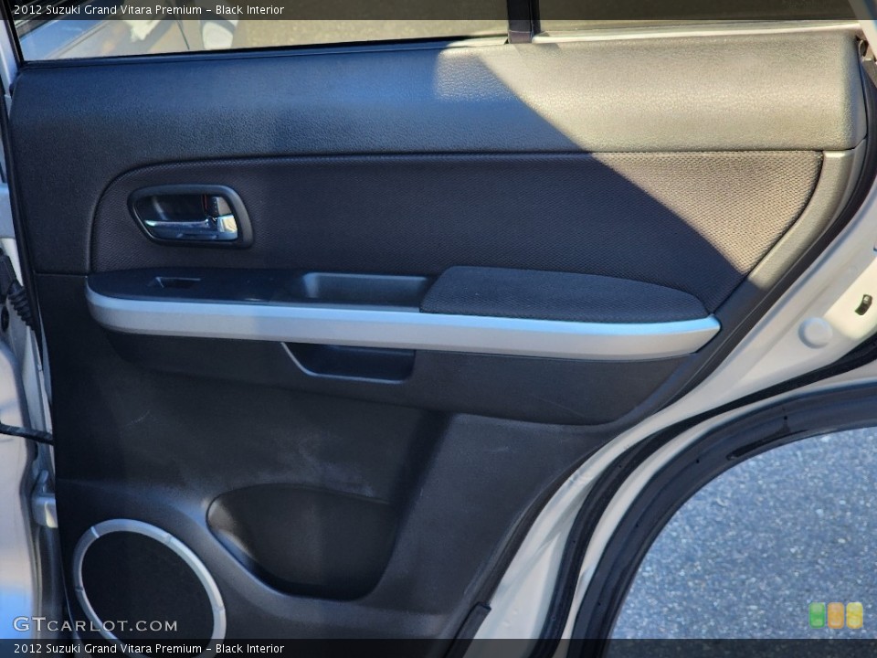 Black Interior Door Panel for the 2012 Suzuki Grand Vitara Premium #145371187