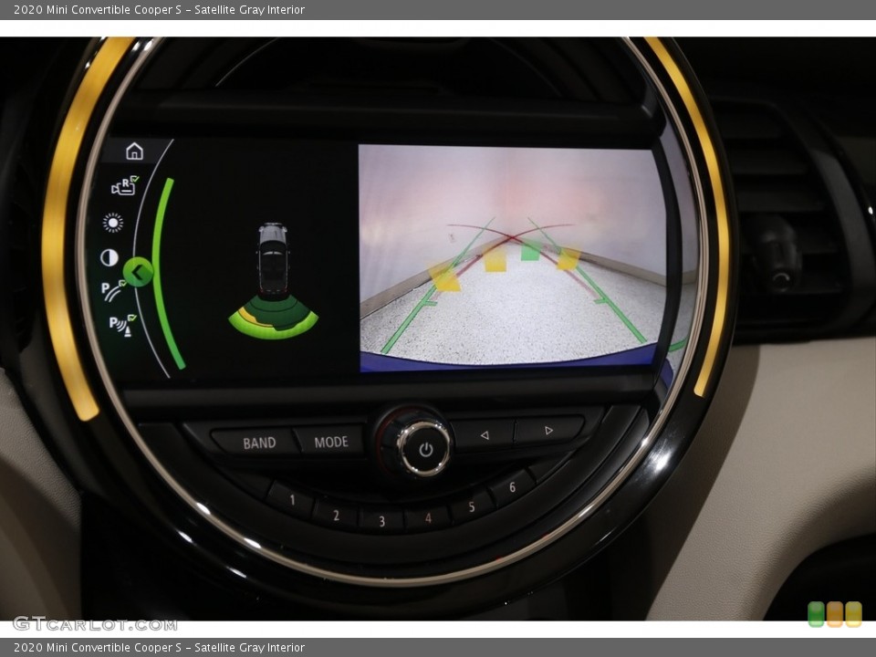 Satellite Gray Interior Controls for the 2020 Mini Convertible Cooper S #145374133