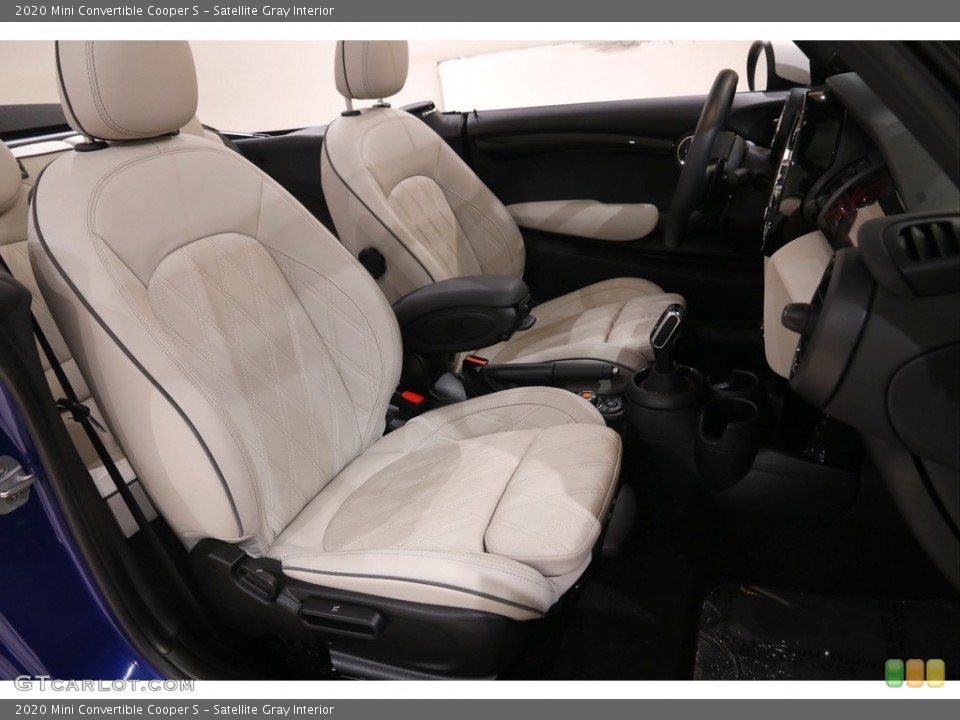 Satellite Gray Interior Front Seat for the 2020 Mini Convertible Cooper S #145374190