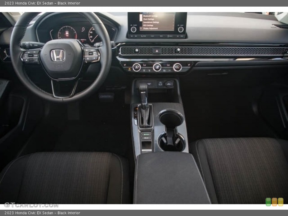 Black Interior Photo for the 2023 Honda Civic EX Sedan #145375690