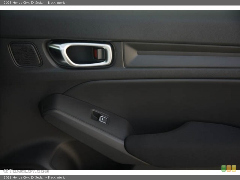 Black Interior Door Panel for the 2023 Honda Civic EX Sedan #145376044