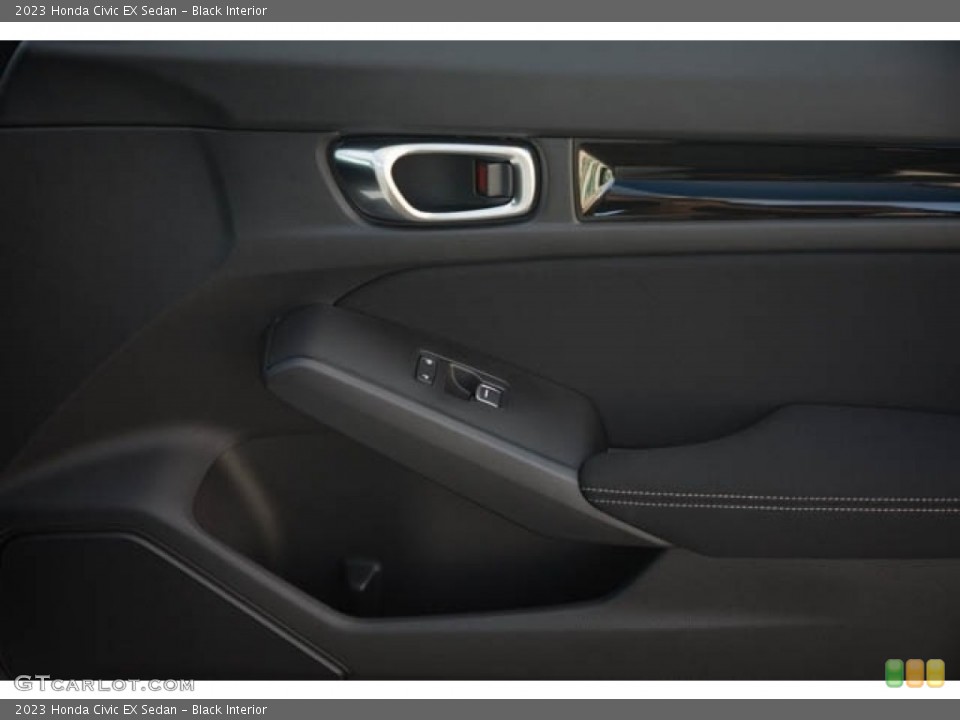 Black Interior Door Panel for the 2023 Honda Civic EX Sedan #145376065