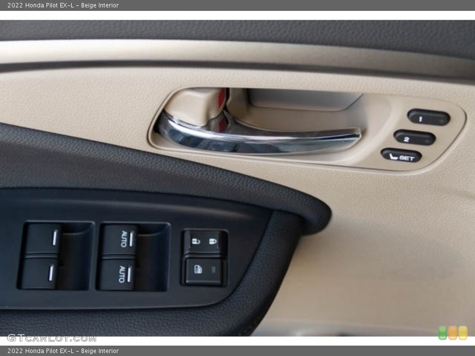 Beige Interior Door Panel for the 2022 Honda Pilot EX-L #145377700