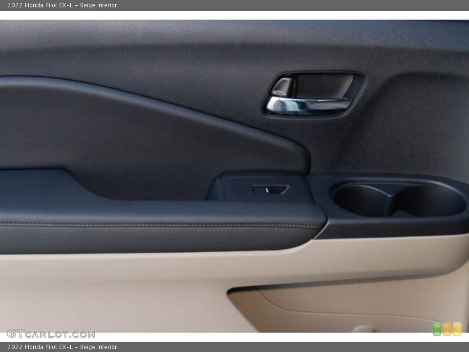 Beige Interior Door Panel for the 2022 Honda Pilot EX-L #145377715