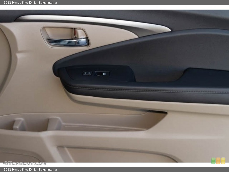 Beige Interior Door Panel for the 2022 Honda Pilot EX-L #145377757