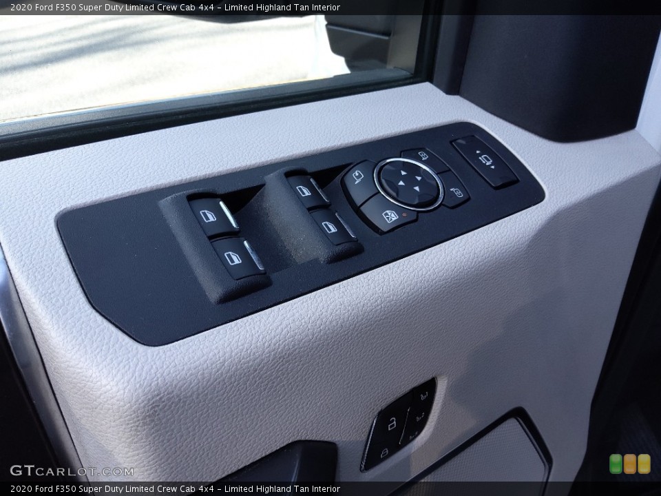 Limited Highland Tan Interior Door Panel for the 2020 Ford F350 Super Duty Limited Crew Cab 4x4 #145377955