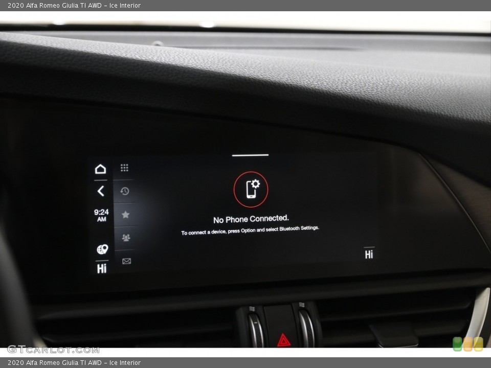 Ice Interior Controls for the 2020 Alfa Romeo Giulia TI AWD #145378426