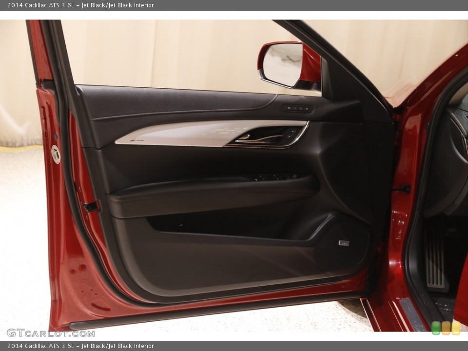Jet Black/Jet Black Interior Door Panel for the 2014 Cadillac ATS 3.6L #145378881