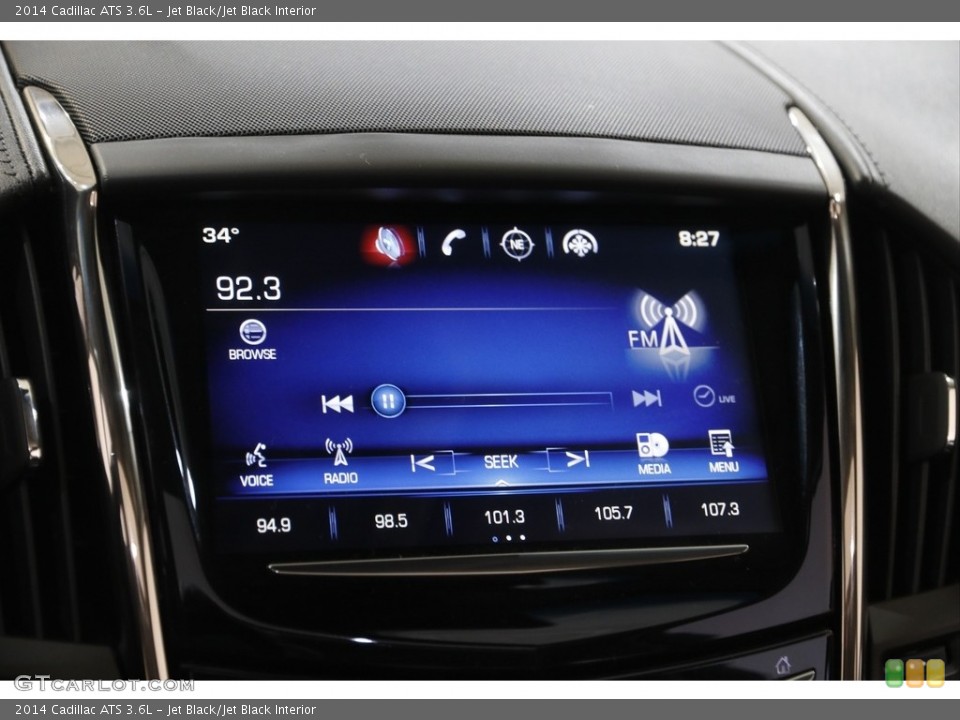 Jet Black/Jet Black Interior Audio System for the 2014 Cadillac ATS 3.6L #145378997