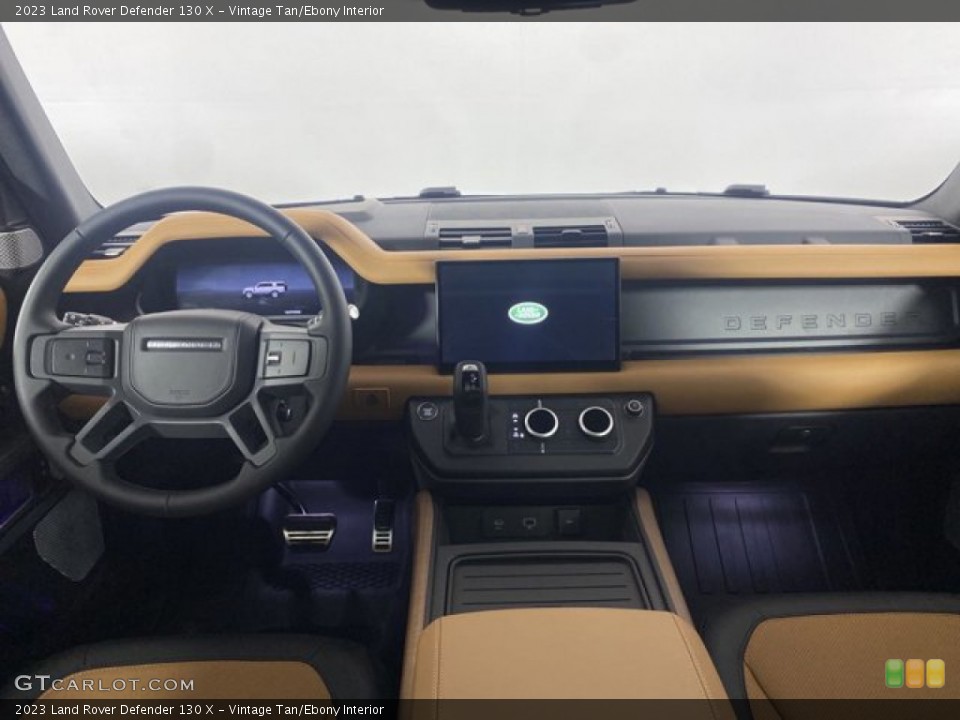 Vintage Tan/Ebony Interior Dashboard for the 2023 Land Rover Defender 130 X #145379269