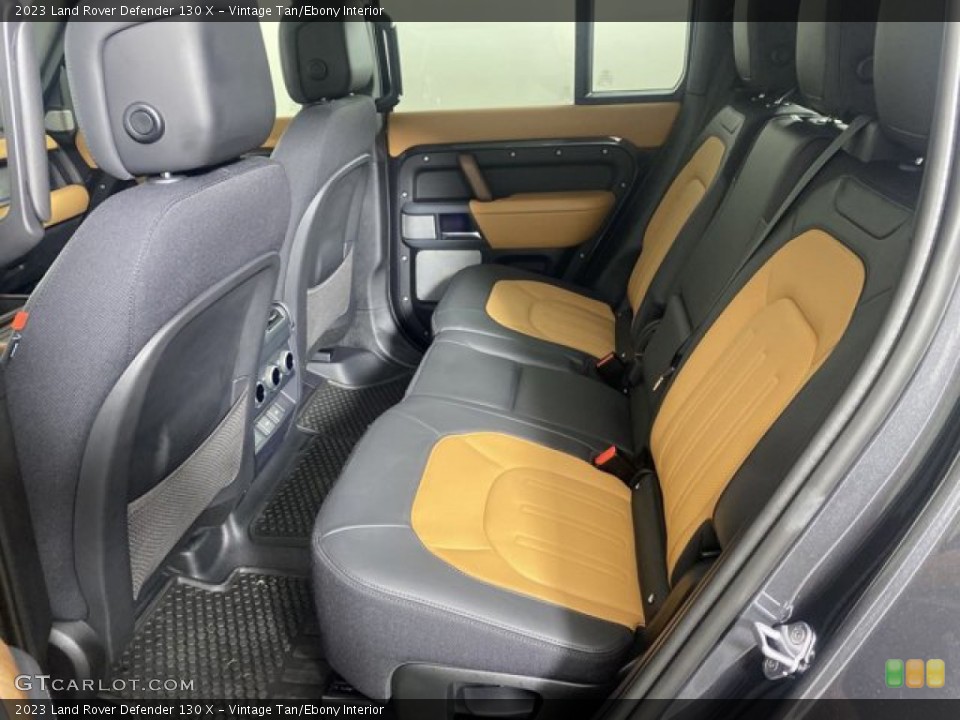 Vintage Tan/Ebony Interior Rear Seat for the 2023 Land Rover Defender 130 X #145379287