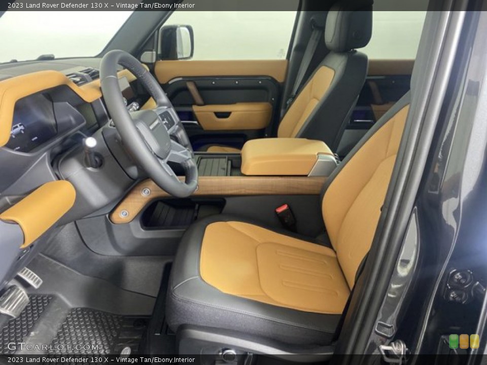 Vintage Tan/Ebony Interior Front Seat for the 2023 Land Rover Defender 130 X #145379473