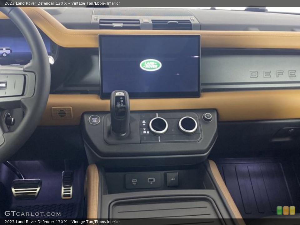Vintage Tan/Ebony Interior Controls for the 2023 Land Rover Defender 130 X #145379572