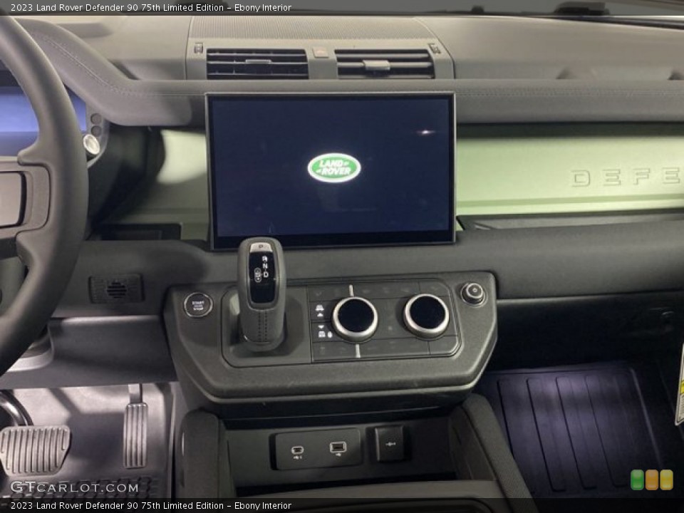 Ebony Interior Controls for the 2023 Land Rover Defender 90 75th Limited Edition #145380145