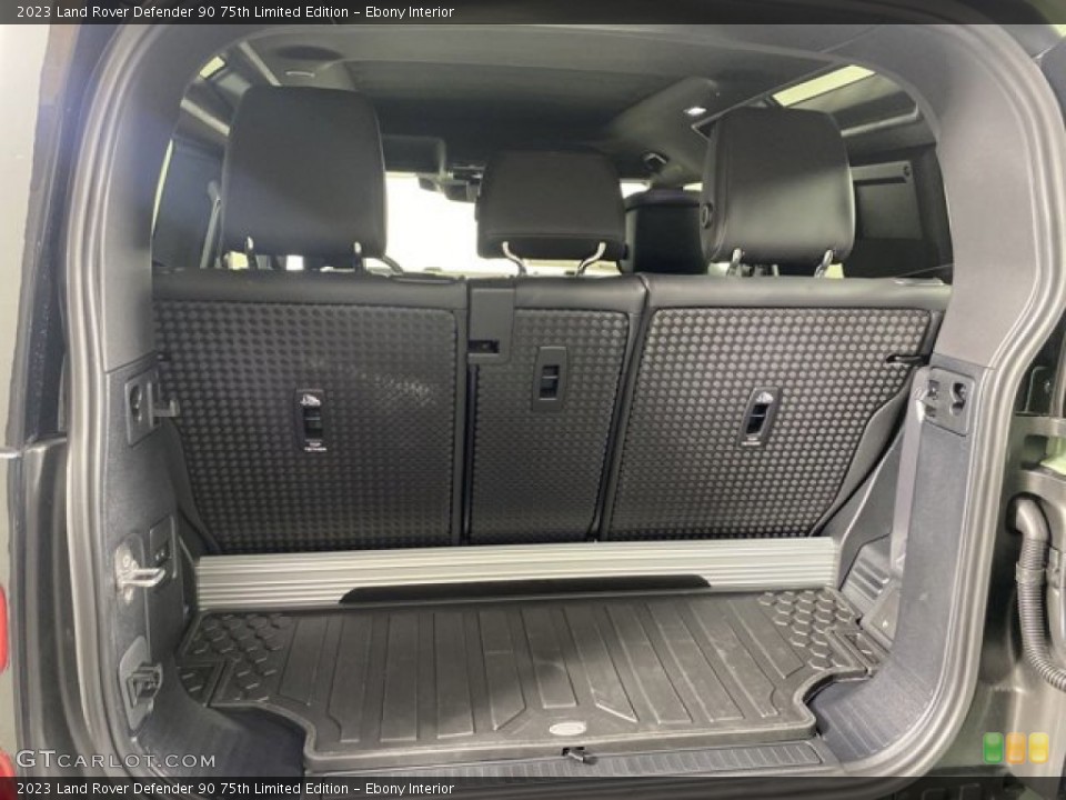 Ebony Interior Trunk for the 2023 Land Rover Defender 90 75th Limited Edition #145380271