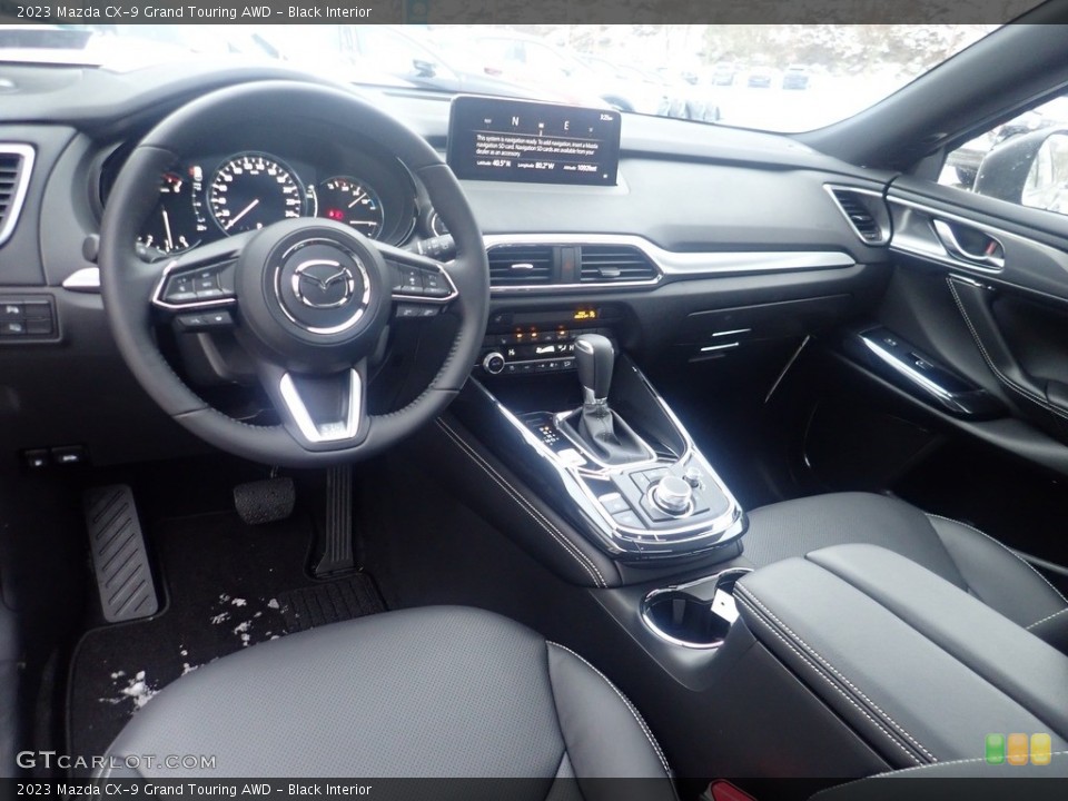Black Interior Photo for the 2023 Mazda CX-9 Grand Touring AWD #145380748