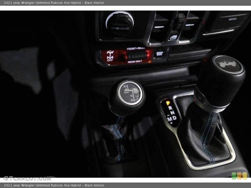 Black Interior Transmission for the 2021 Jeep Wrangler Unlimited Rubicon 4xe Hybrid #145381102