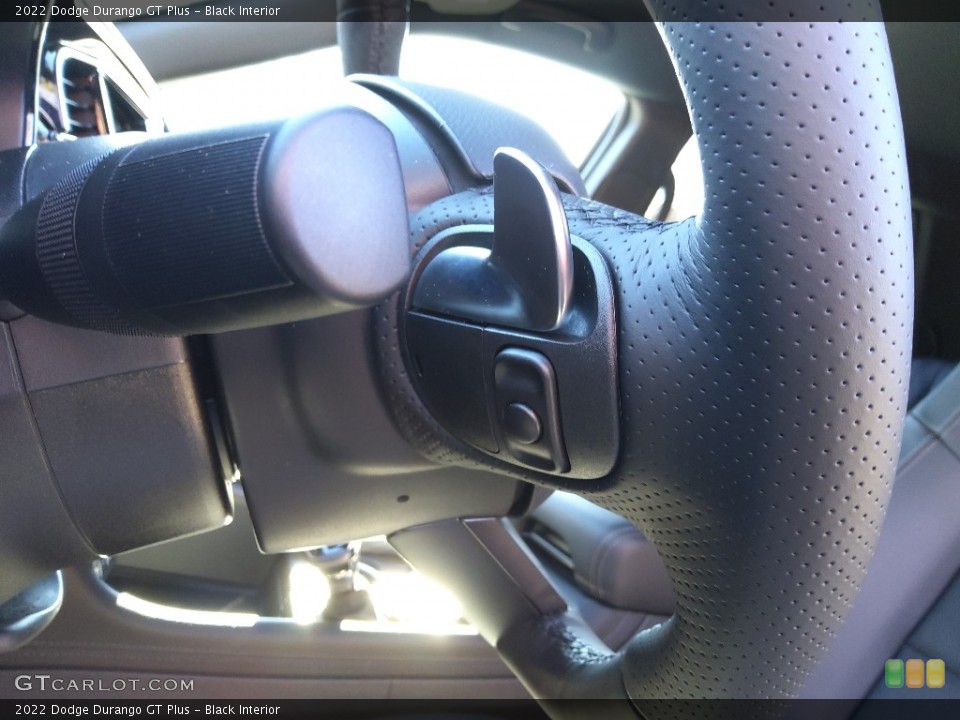 Black Interior Steering Wheel for the 2022 Dodge Durango GT Plus #145383535