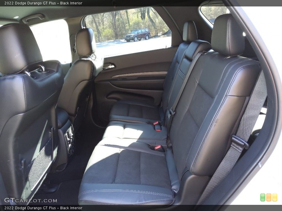 Black Interior Rear Seat for the 2022 Dodge Durango GT Plus #145383553