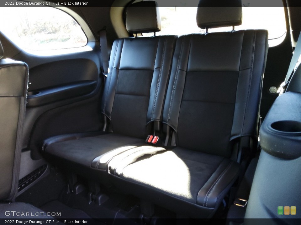 Black Interior Rear Seat for the 2022 Dodge Durango GT Plus #145383586