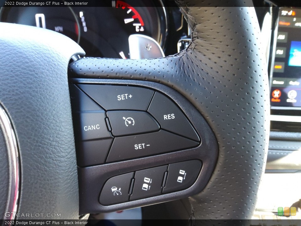 Black Interior Steering Wheel for the 2022 Dodge Durango GT Plus #145383736