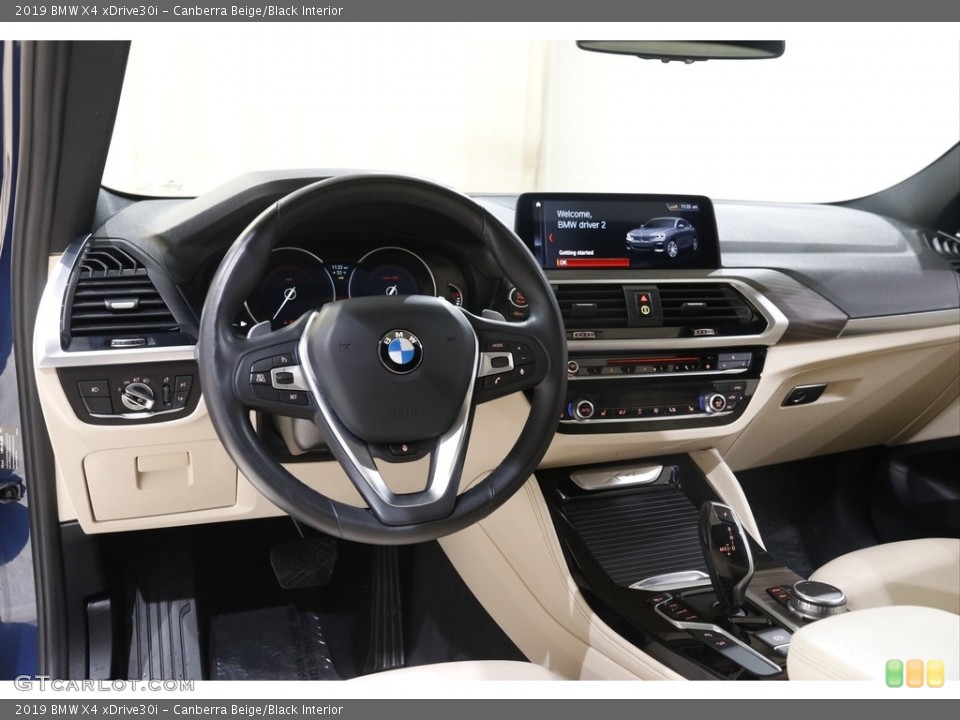 Canberra Beige/Black Interior Dashboard for the 2019 BMW X4 xDrive30i #145387524