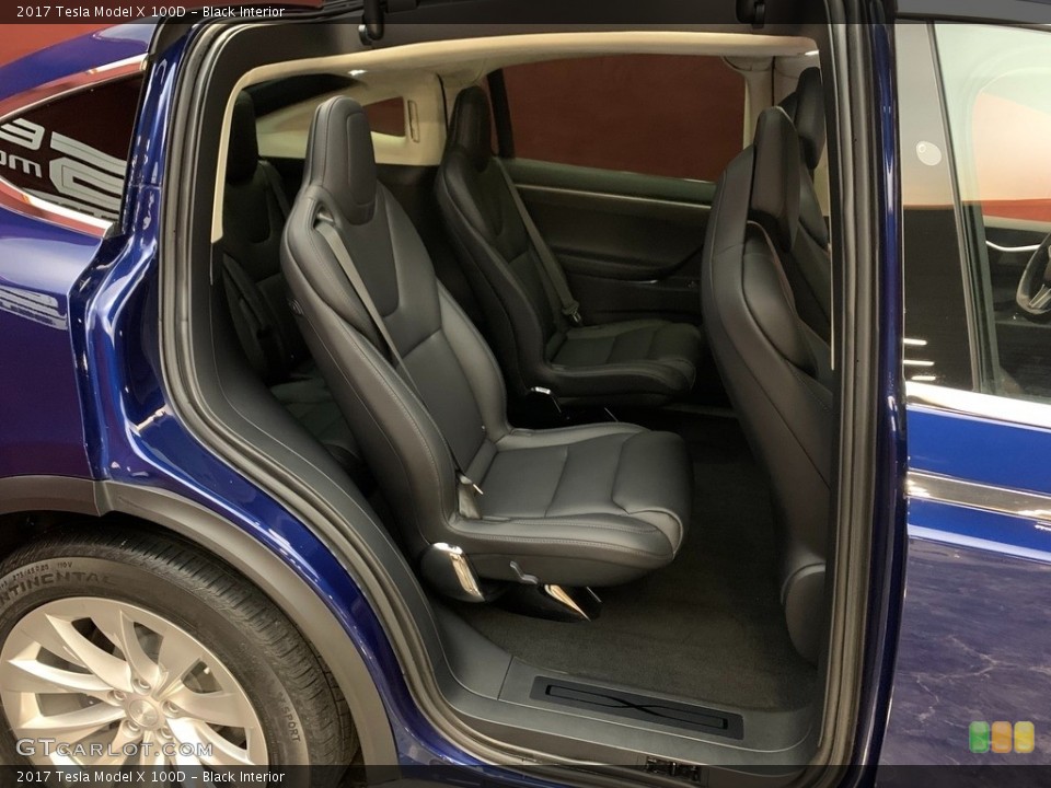 Black Interior Rear Seat for the 2017 Tesla Model X 100D #145388015