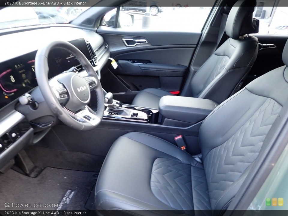 Black Interior Front Seat for the 2023 Kia Sportage X-Line AWD #145388337