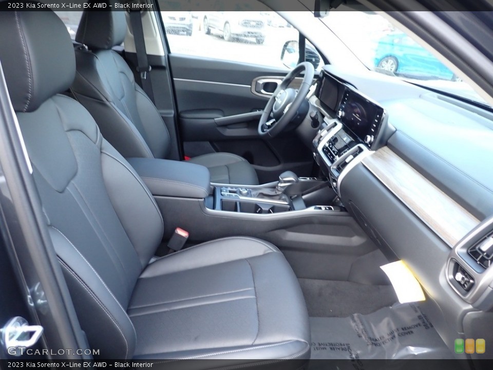 Black Interior Front Seat for the 2023 Kia Sorento X-Line EX AWD #145388748