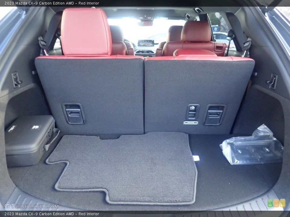 Red Interior Trunk for the 2023 Mazda CX-9 Carbon Edition AWD #145389168