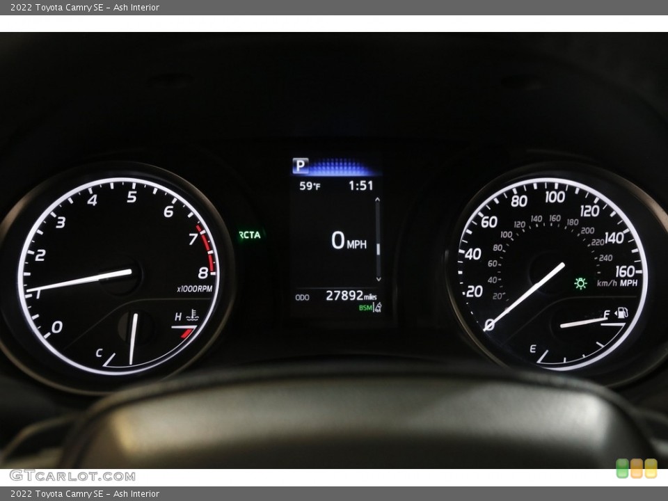 Ash Interior Gauges for the 2022 Toyota Camry SE #145389666