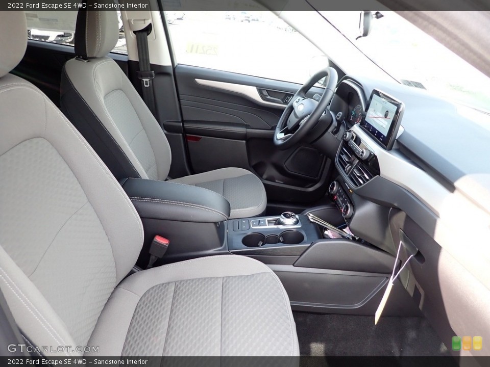 Sandstone Interior Front Seat for the 2022 Ford Escape SE 4WD #145390507