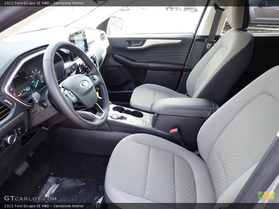Sandstone Interior Front Seat for the 2022 Ford Escape SE 4WD #145390573
