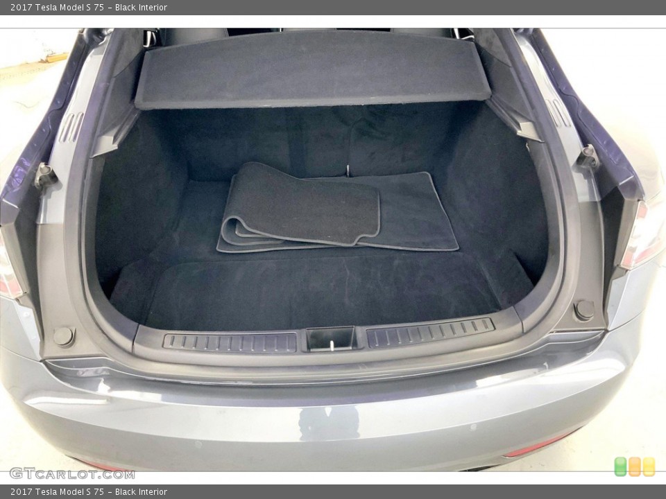 Black Interior Trunk for the 2017 Tesla Model S 75 #145391293