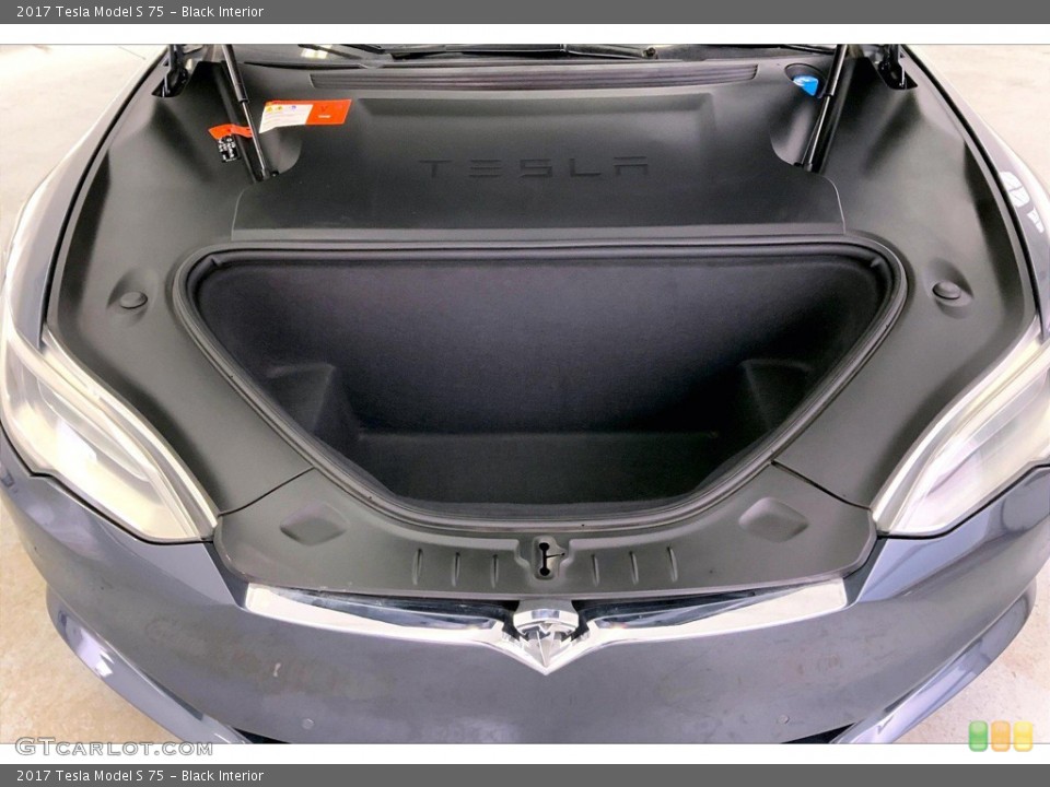 Black Interior Trunk for the 2017 Tesla Model S 75 #145391338