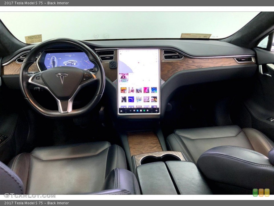 Black Interior Dashboard for the 2017 Tesla Model S 75 #145391473