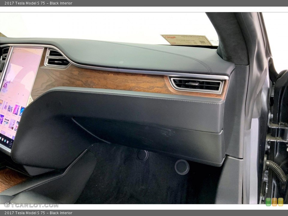 Black Interior Dashboard for the 2017 Tesla Model S 75 #145391491