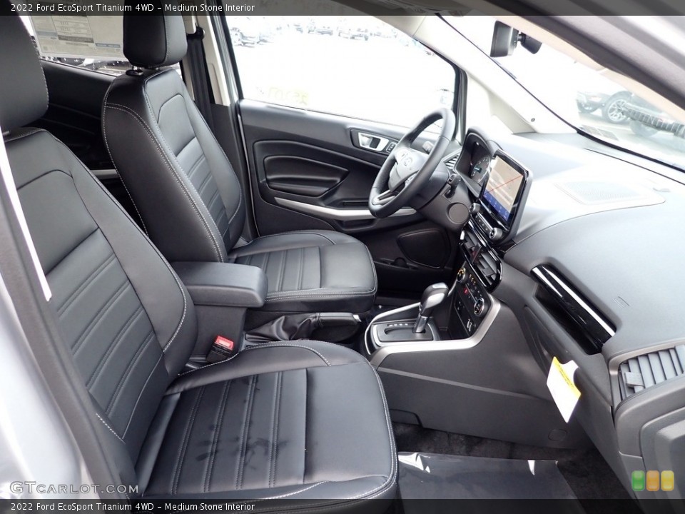 Medium Stone Interior Front Seat for the 2022 Ford EcoSport Titanium 4WD #145391635