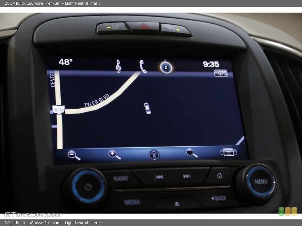 Light Neutral Interior Navigation for the 2014 Buick LaCrosse Premium #145392520